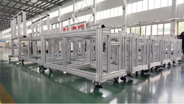 為什么自動化生產(chǎn)線90%的框架都用鋁型材？